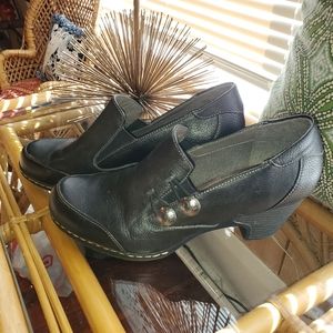 EuroSoft by Soft Tayla Black Leather Booties sz11